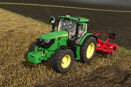 Traktor John Deere 6R 145-185 do Farming Simulator 25 — 3