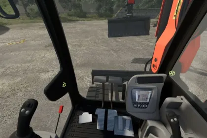 Bagger Kubota KX080 für Farming Simulator 25 — 4