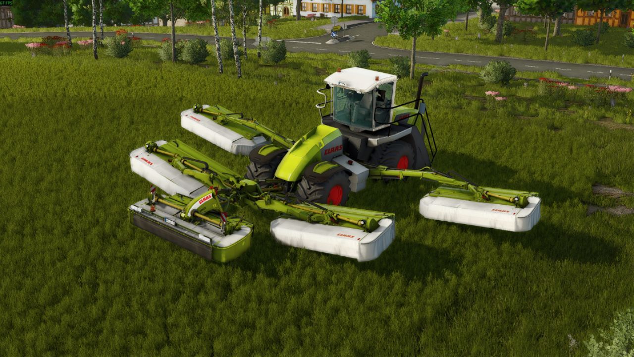 Mäher CLAAS Cougar 1500 für Farming Simulator 25