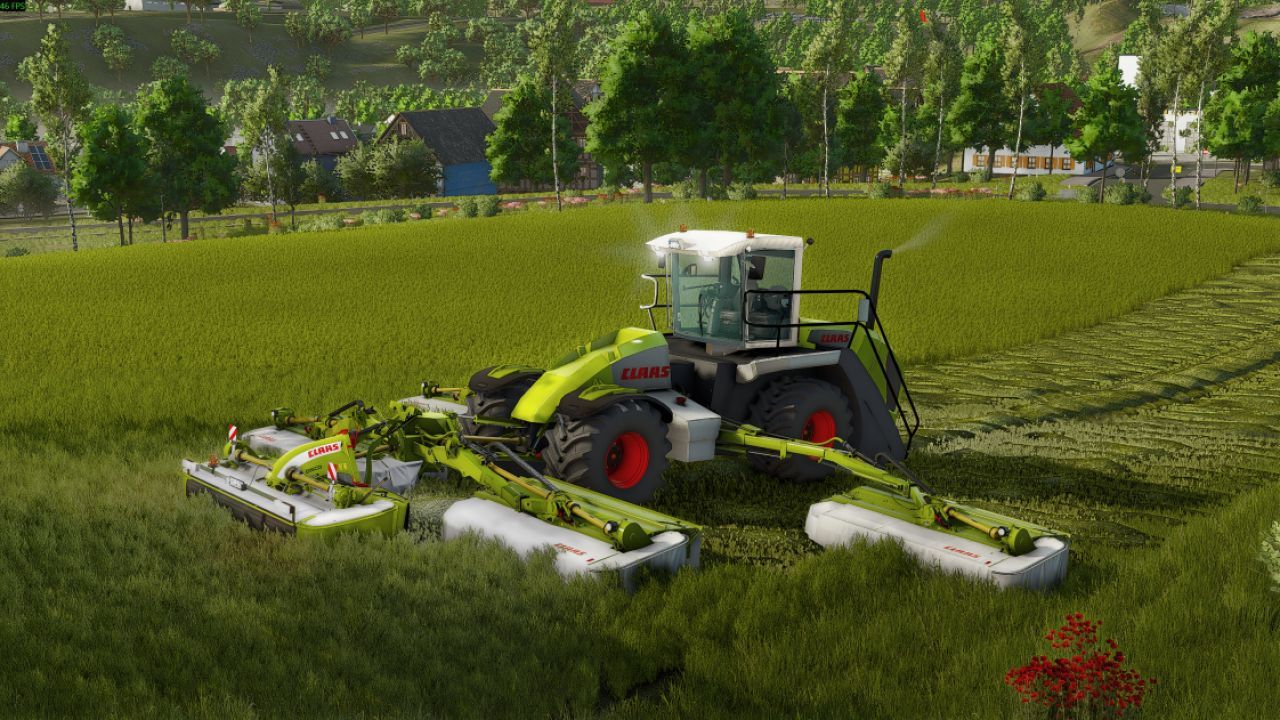 Mäher CLAAS Cougar 1500 für Farming Simulator 25