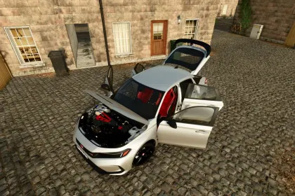 Auto Honda Civic Type R 2023 für Farming Simulator 25 — 3