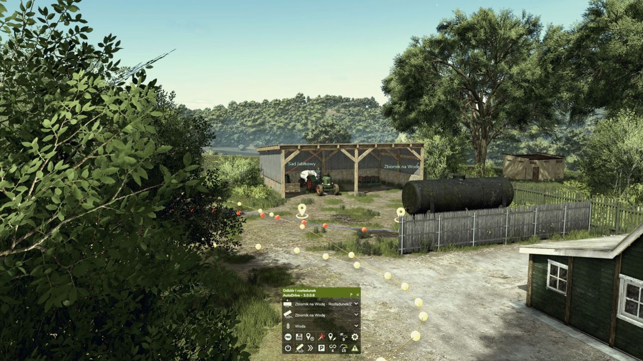 Ефективний AutoDrive Hof Bergmann 1.3.0.1 PL — Польські Маршрути для FS25