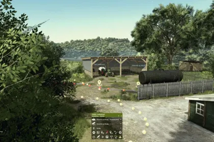 Ефективний AutoDrive Hof Bergmann 1.3.0.1 PL — Польські Маршрути для FS25 — 2