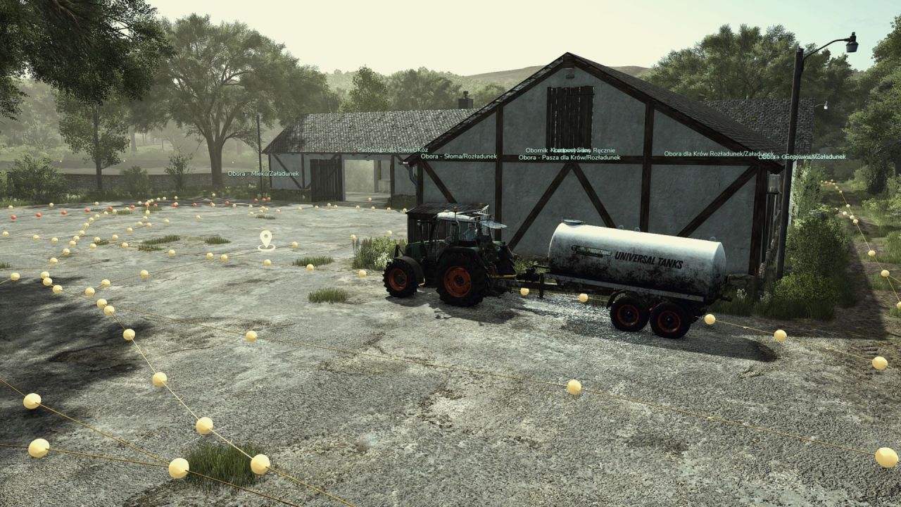 Ефективний AutoDrive Hof Bergmann 1.3.0.1 PL — Польські Маршрути для FS25