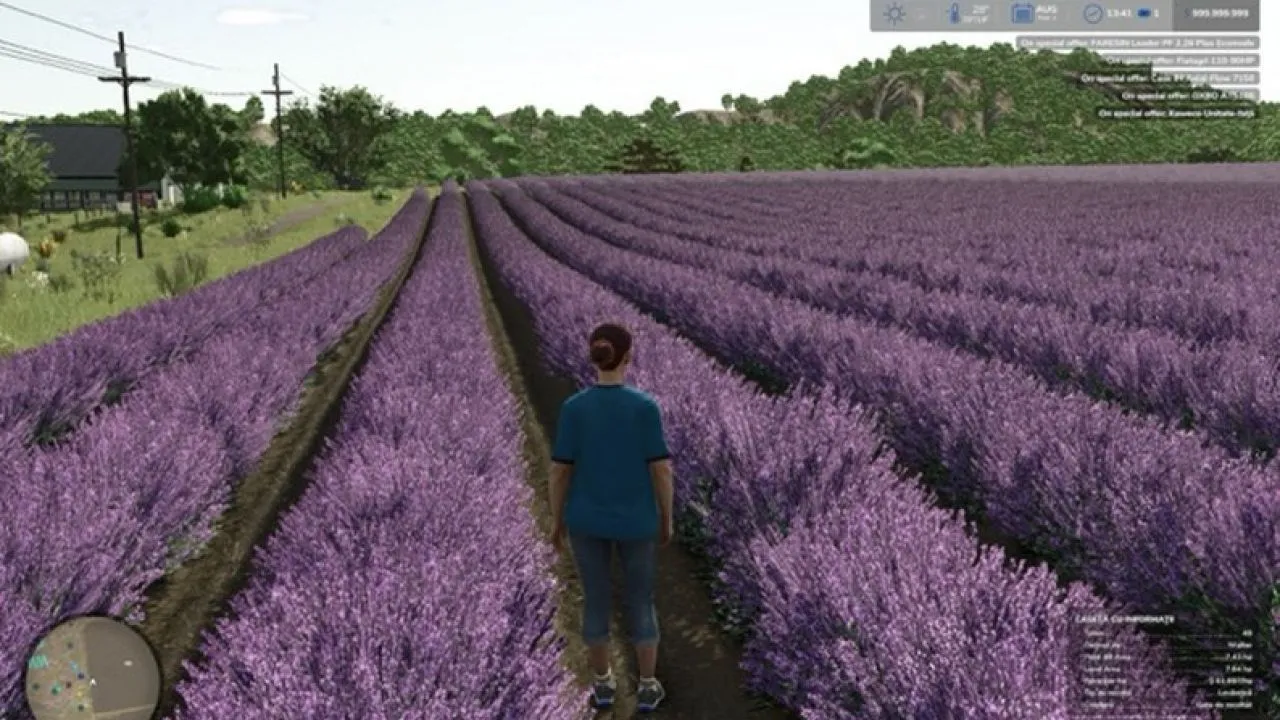 Масштабна 4x Карта Judith Plains, Montana — Multifruit + Productions Edit для Farming Simulator 25