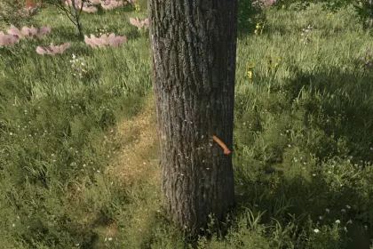 Realistische Axt Animated Axe für FS25 — Günstiges Holzfällen mit Animation — 2