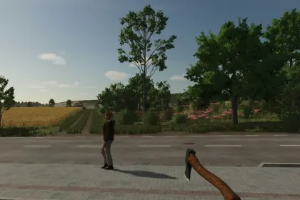 Realistische Axt Animated Axe für FS25 — Günstiges Holzfällen mit Animation — 3