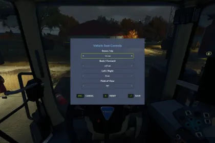 Система управління сидінням для Farming Simulator 25 — 2