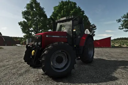 Legendärer Traktor Massey Ferguson 6200 Series für FS25 — 6270/6280/6290 mit echtem PowerShift — 2