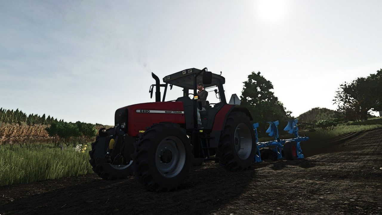 Legendärer Traktor Massey Ferguson 6200 Series für FS25 — 6270/6280/6290 mit echtem PowerShift