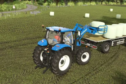 Легендарний Пак Тракторів New Holland TSA–T6000–T6 для Farming Simulator 25