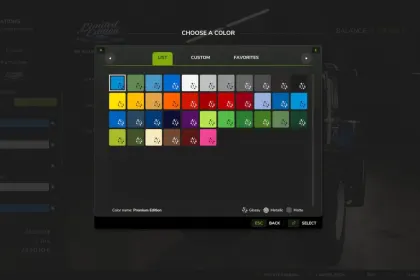 Traktor Massey Ferguson 9S Limited Edition do Farming Simulator 25 — 3