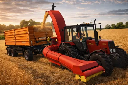 Мод на Навантажувач Forager FN-1.2A для Фермер Симулятор 25 — 1