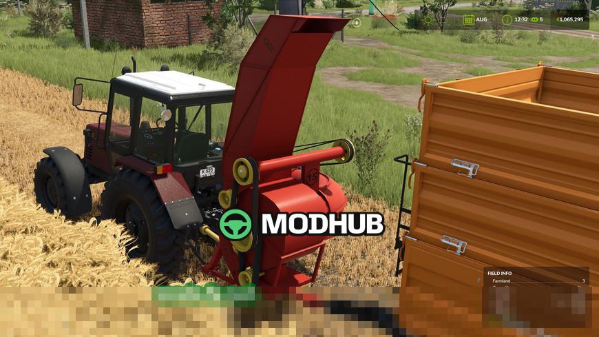 Мод на Навантажувач Forager FN-1.2A для Фермер Симулятор 25