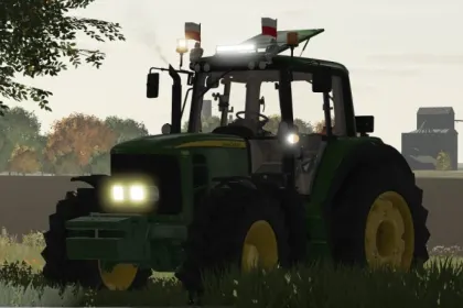 Traktor John Deere 6930 Edit für Farming Simulator 22 — 2