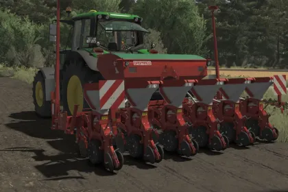 Ефективна Сівалка Maschio Gaspardo MTE-6R для Швидкого Посіву у FS25 — 3