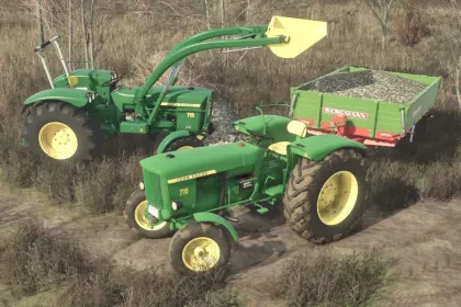 Traktor John Deere 710 do Farming Simulator 25