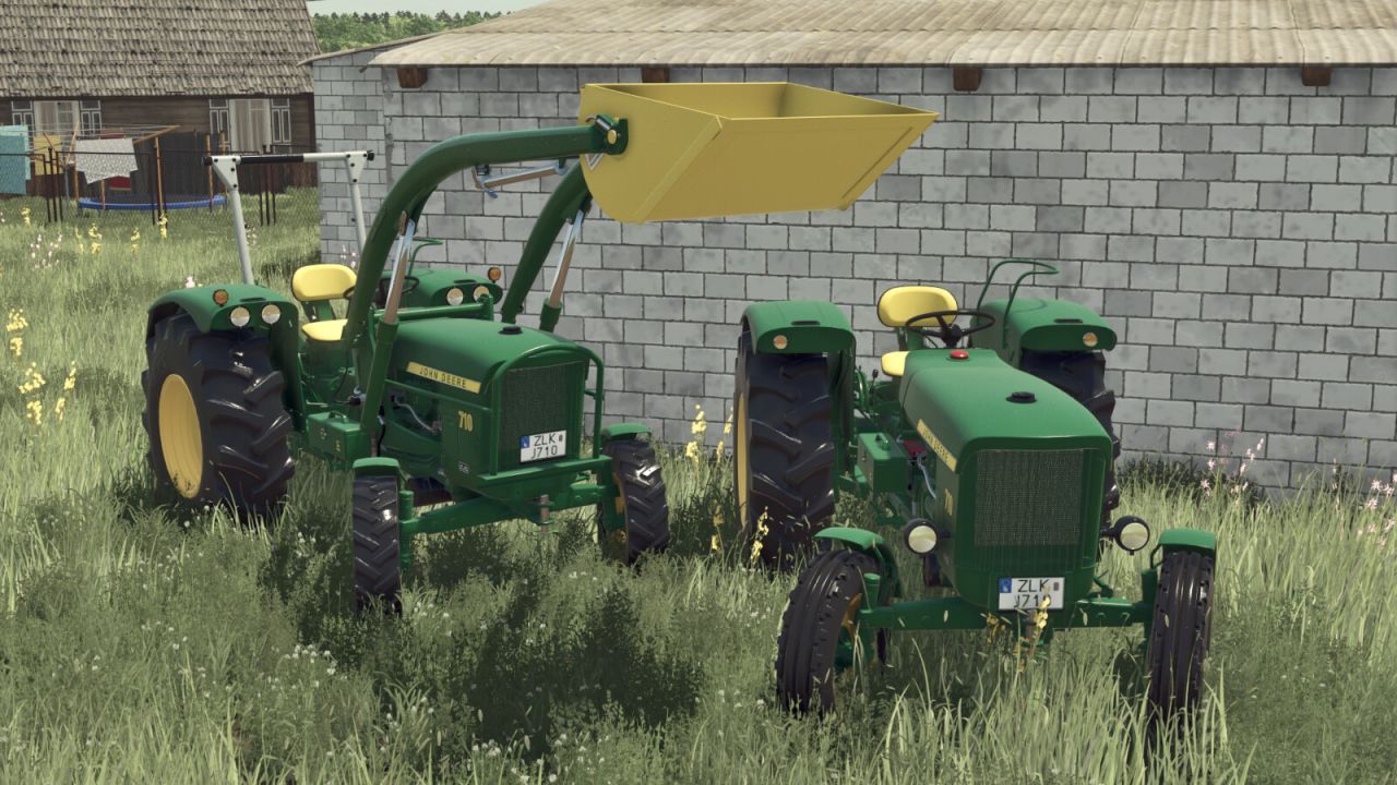 Traktor John Deere 710 do Farming Simulator 25