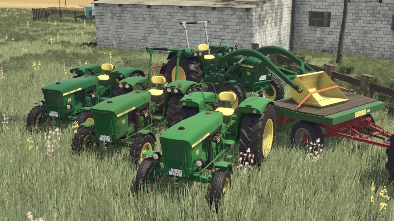 Traktor John Deere 710 do Farming Simulator 25