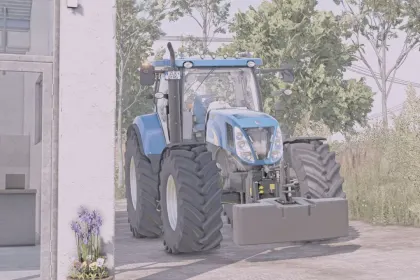 Traktor New Holland T7 Edit do Farming Simulator 25