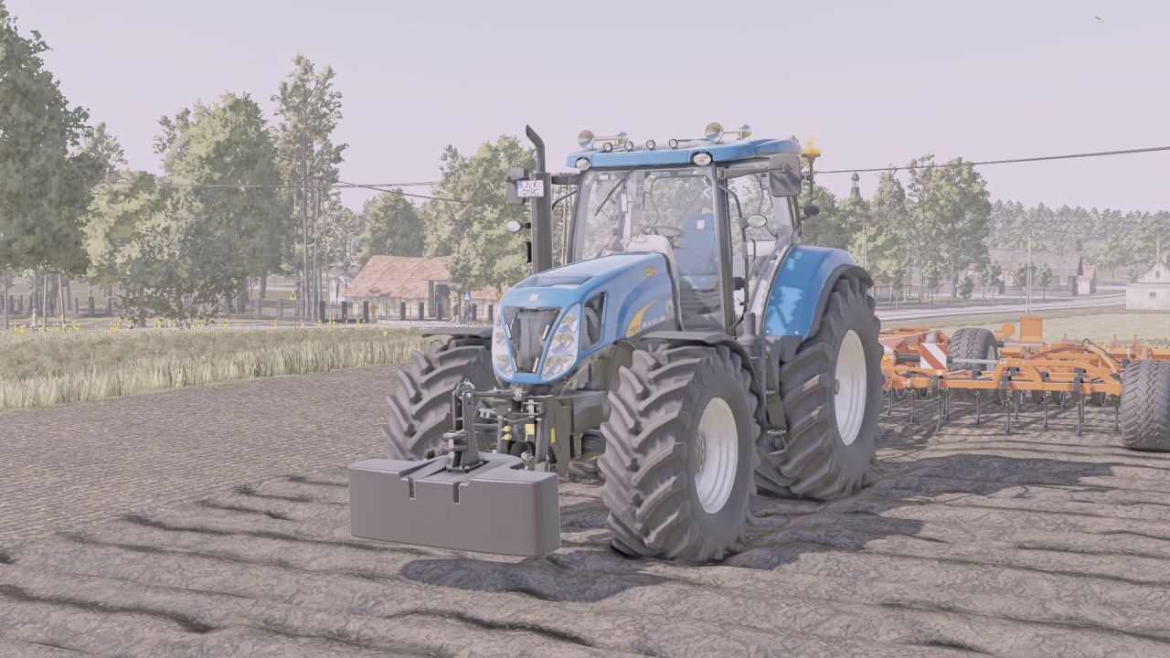 Traktor New Holland T7 Edit do Farming Simulator 25