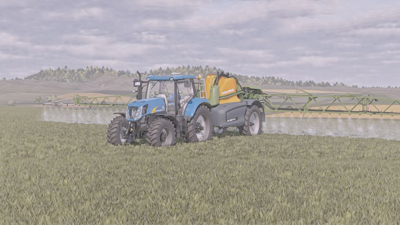 Traktor New Holland T7 Edit do Farming Simulator 25