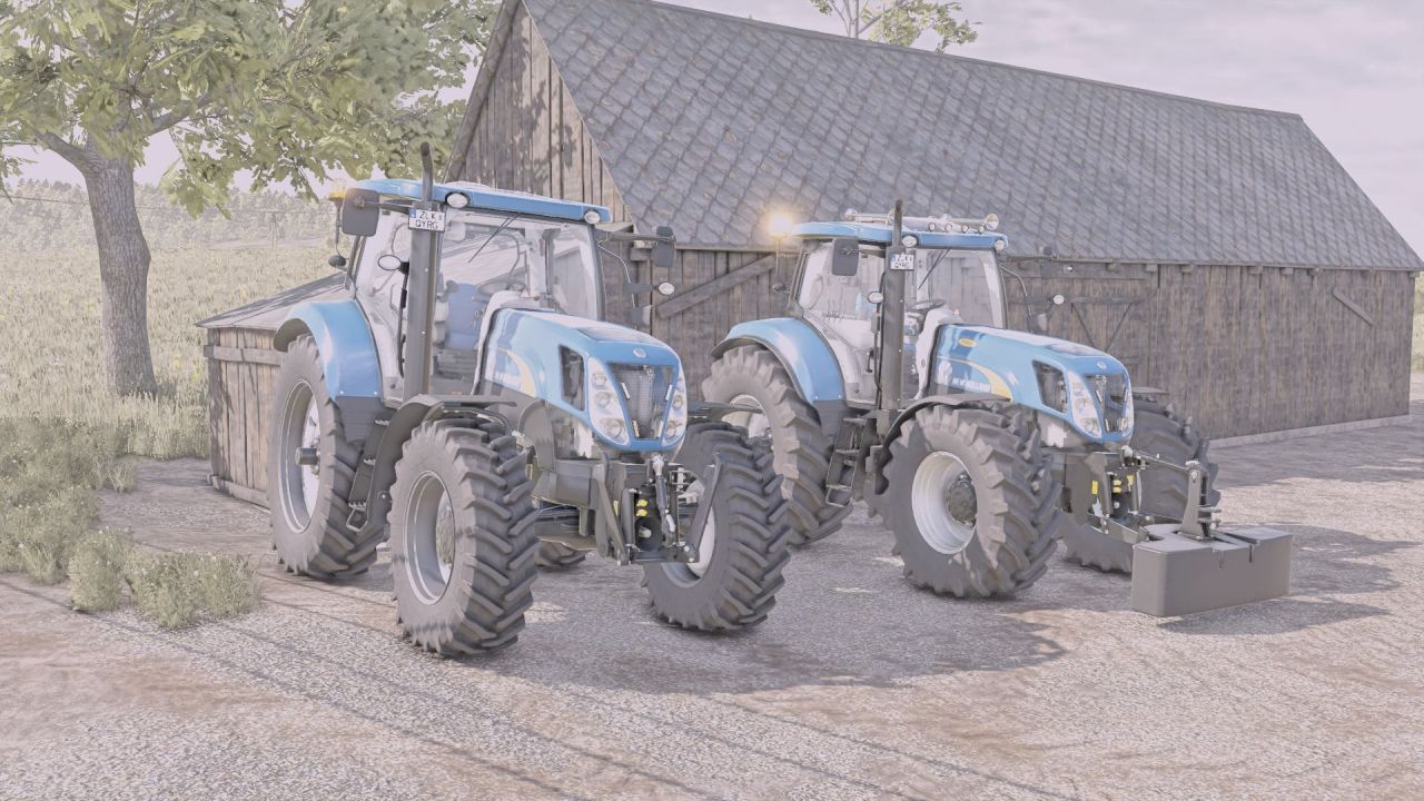 Traktor New Holland T7 Edit do Farming Simulator 25