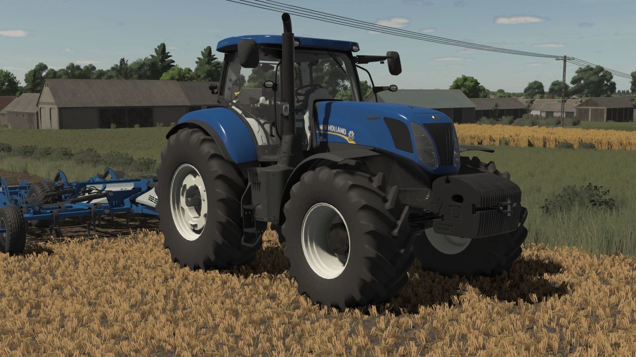 Потужний Трактор New Holland T7 Tier 4A та T7000 Series для Farming Simulator 25