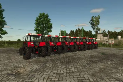 Traktory Zetor Crystal 6 Pack GPS do Farming Simulator 25 — 2