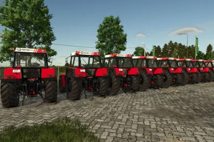 Traktory Zetor Crystal 4 Pack GPS do Farming Simulator 25 — 2