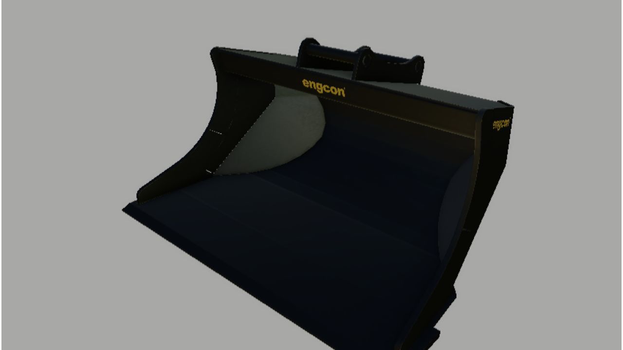 Efektywny Engcon Pack dla Liebherr 914 — Łyżki i Rotator w Farming Simulator 25