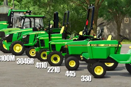 Traktor John Deere 4M do Farming Simulator 25 — 2