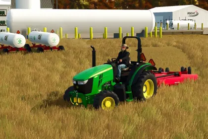 Traktor John Deere 4M do Farming Simulator 25 — 4