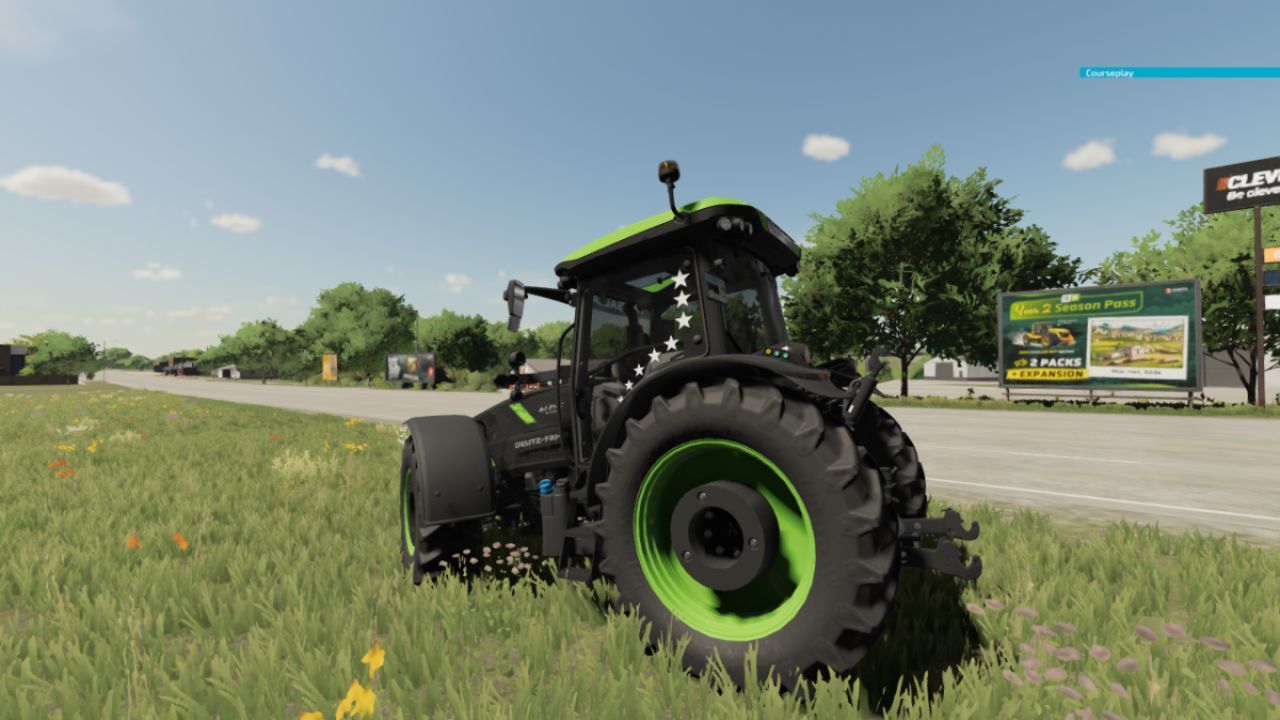 Traktor Deutz Fahr 6C Basık Series für Farming Simulator 22