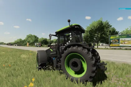 Traktor Deutz Fahr 6C Basık Series für Farming Simulator 22 — 2