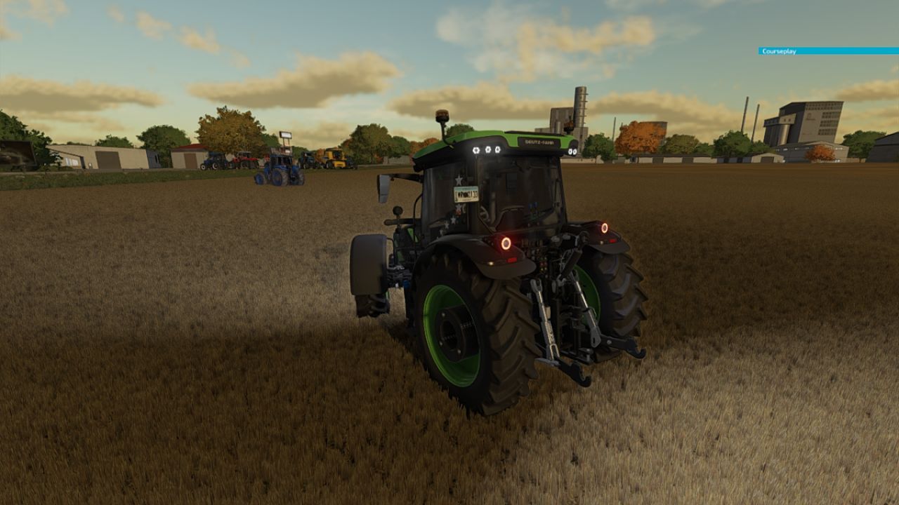 Traktor Deutz Fahr 6C Basık Series für Farming Simulator 22