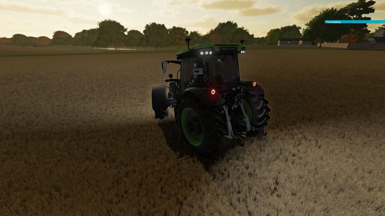 Traktor Deutz Fahr 6C Basık Series für Farming Simulator 22