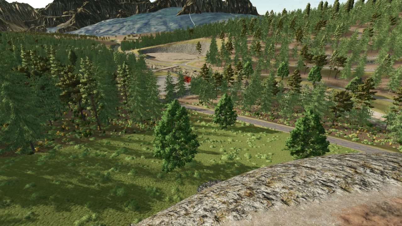 Legendarną Mapę Keno City dla Farming Simulator 25 — Górnictwo, Lasy i Złotonośne Obszary