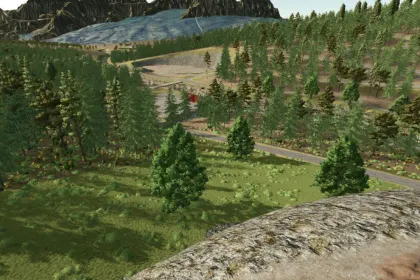 Legendarną Mapę Keno City dla Farming Simulator 25 — Górnictwo, Lasy i Złotonośne Obszary — 3