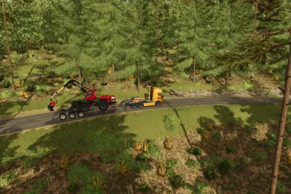 Legendarną Mapę Keno City dla Farming Simulator 25 — Górnictwo, Lasy i Złotonośne Obszary — 5