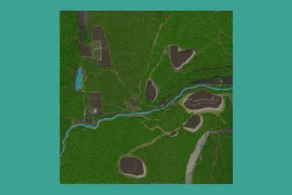 Legendarną Mapę Keno City dla Farming Simulator 25 — Górnictwo, Lasy i Złotonośne Obszary — 6