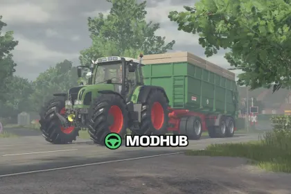 Мод на Легендарний Трактор Fendt Favorit 900 Vario Gen2 для FS25 (v1.0.0.24)