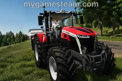 Traktor Massey Ferguson 9S do Farming Simulator 25 — 2