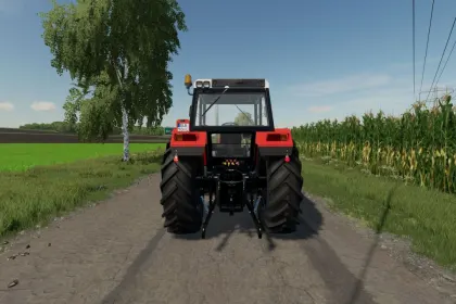 Tractor Ursus 1224 Turbo DeLuxe for Farming Simulator 22 — 3