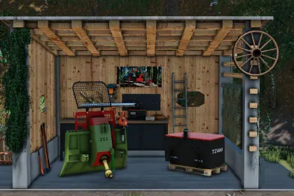 Kleine Tiroler Scheune für Farming Simulator 22 — 3