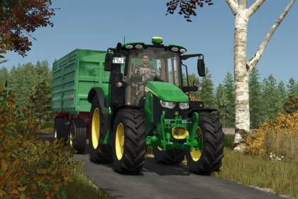 Traktor John Deere 6M Series do Farming Simulator 25 — 2
