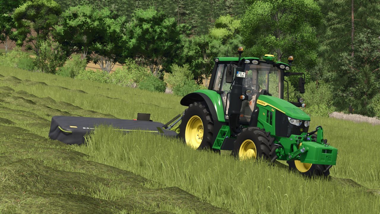 Traktor John Deere 6M Series do Farming Simulator 25