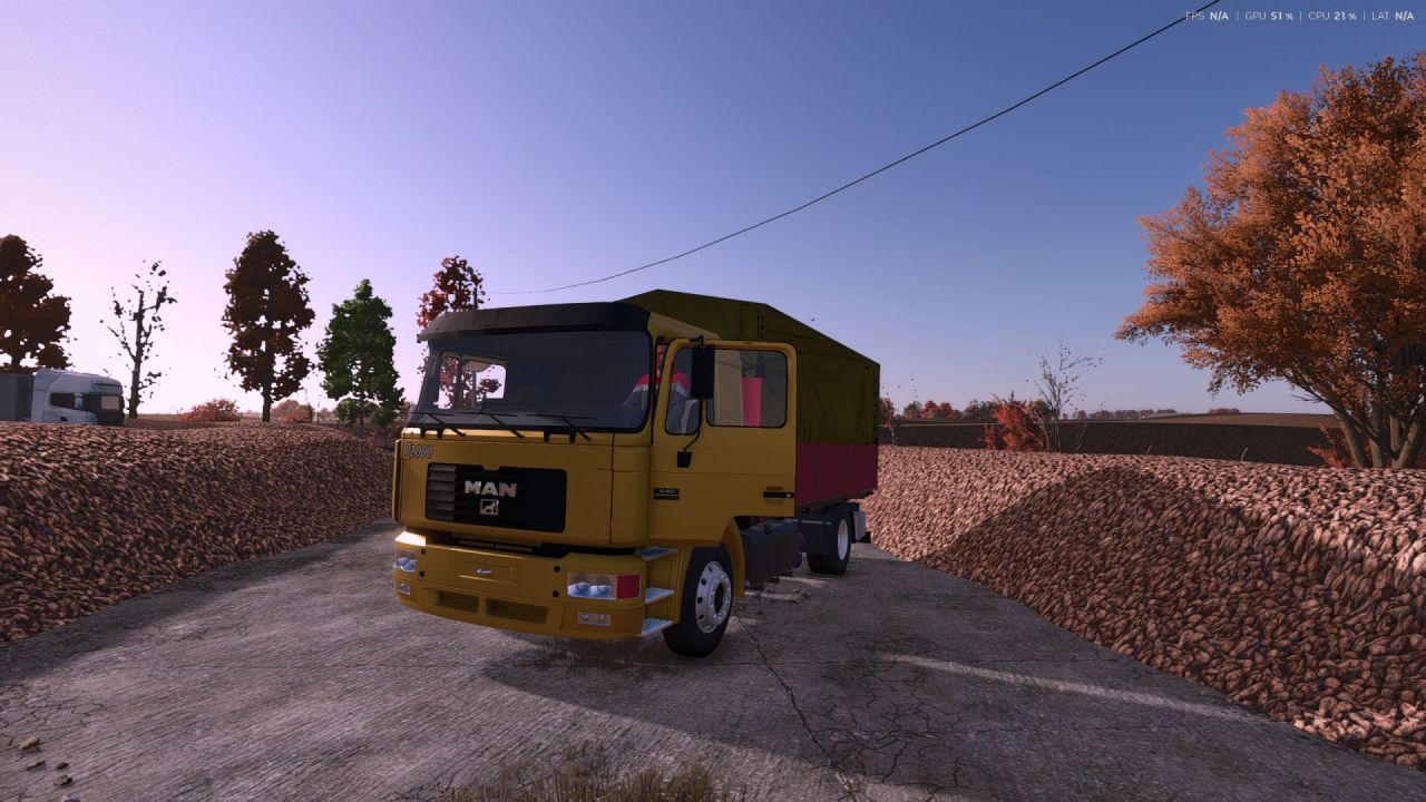 Traktor MAN F2000 do Farming Simulator 25