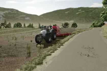 Traktor Lamborghini R6 190 DCR do Farming Simulator 25 — 2