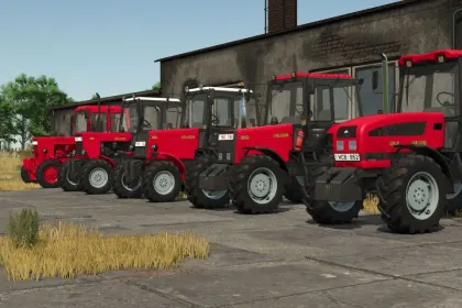 Traktor Belarus 550-82 do Farming Simulator 25